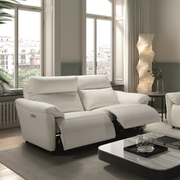 BARBADOS PIEL — Sofá relax eléctrico en piel - Vista 1 - XL Relax