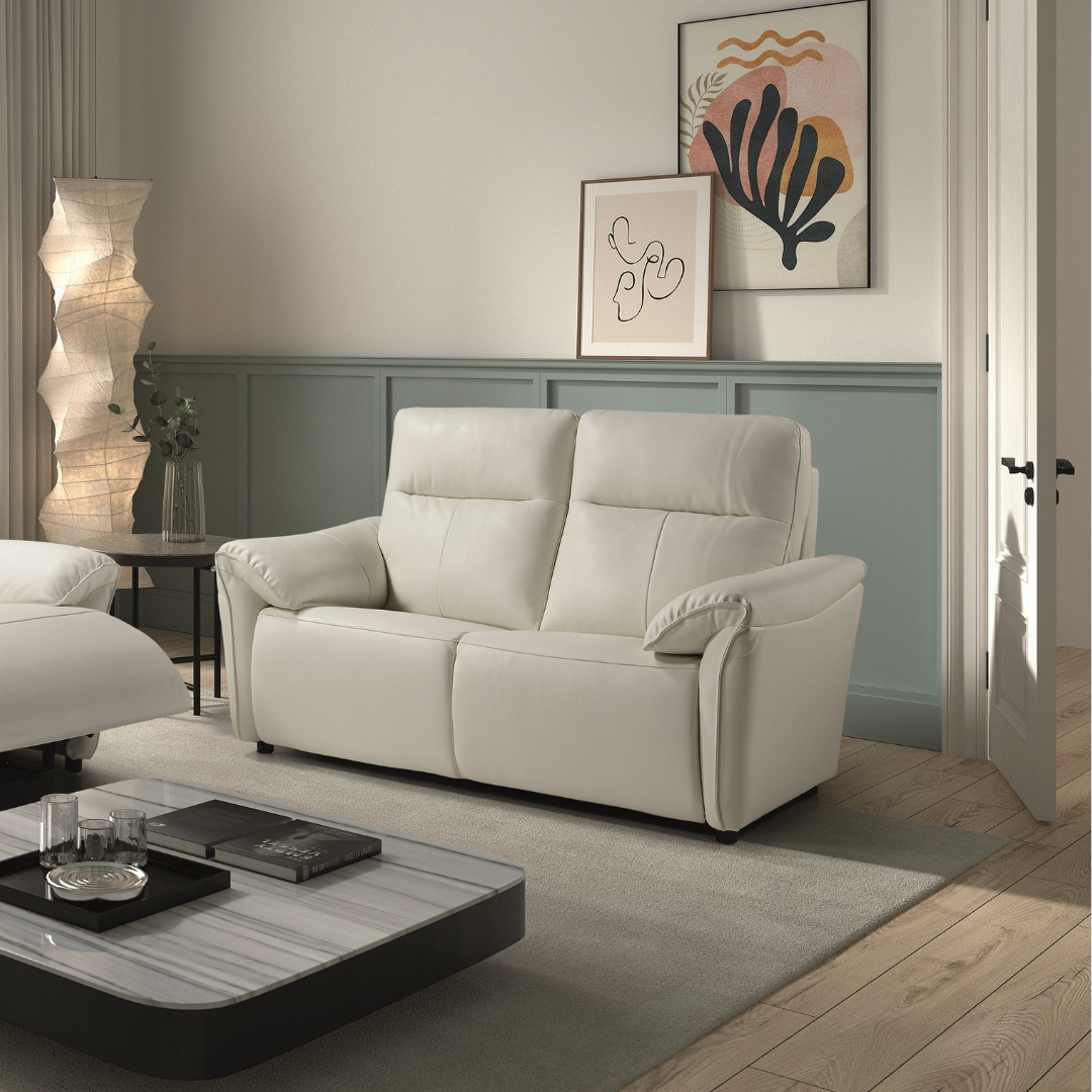 BARBADOS PIEL — Sofá relax eléctrico en piel - Vista 2 - XL Relax
