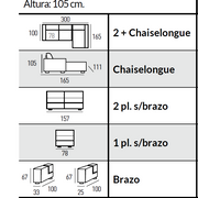 MODULAR BRAVA – composición a medida - XL Relax