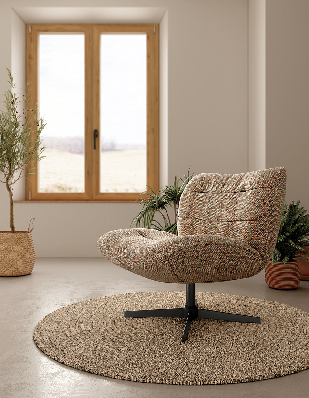 INDIE — Butaca Giratoria 360° - Vista 5 - XL Relax