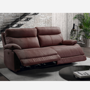 BILBAO MICROFIBRA — Sofá relax con cabezales eléctricos - XL Relax
