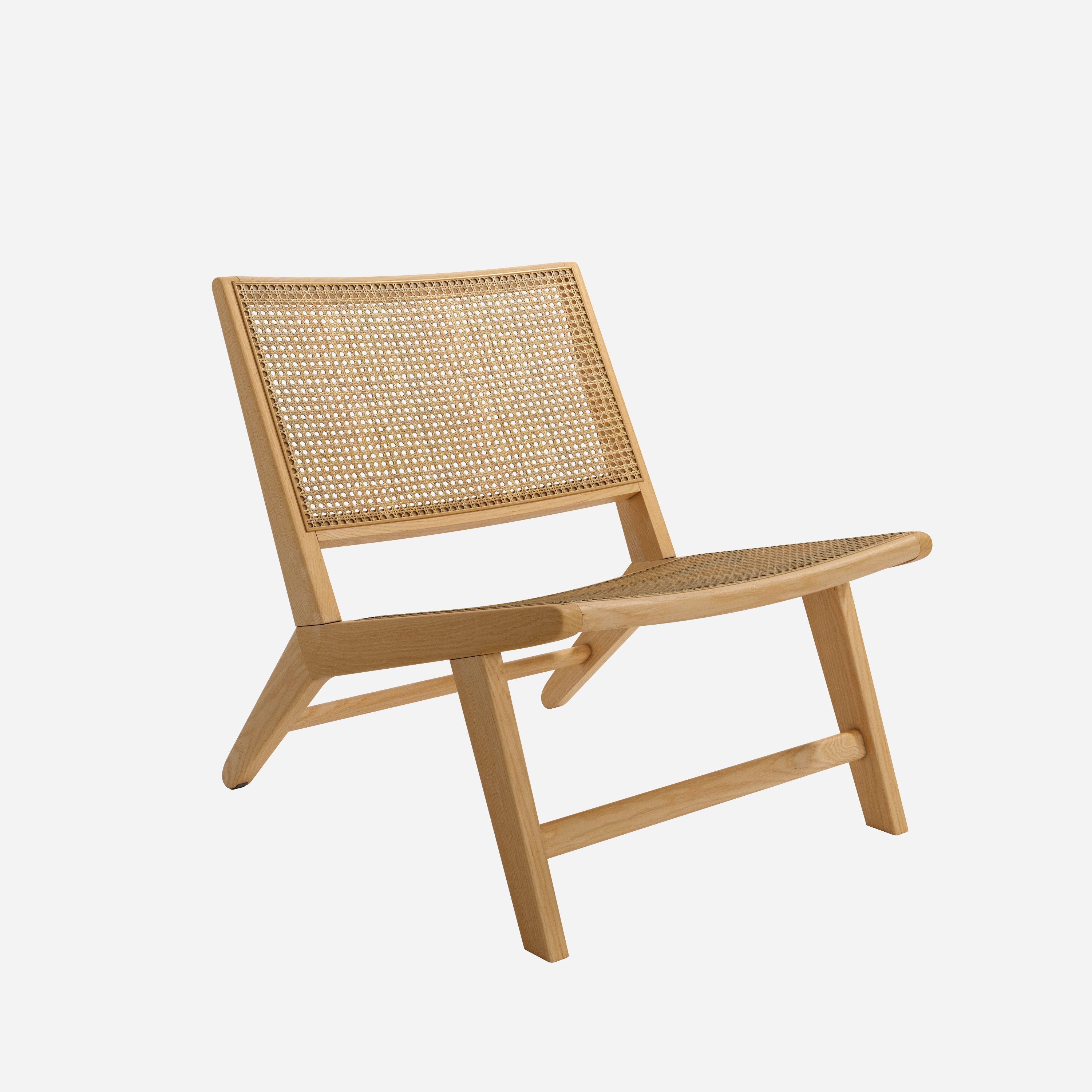 LIRIA – BUTACA FIJA MADERA Y RATÁN