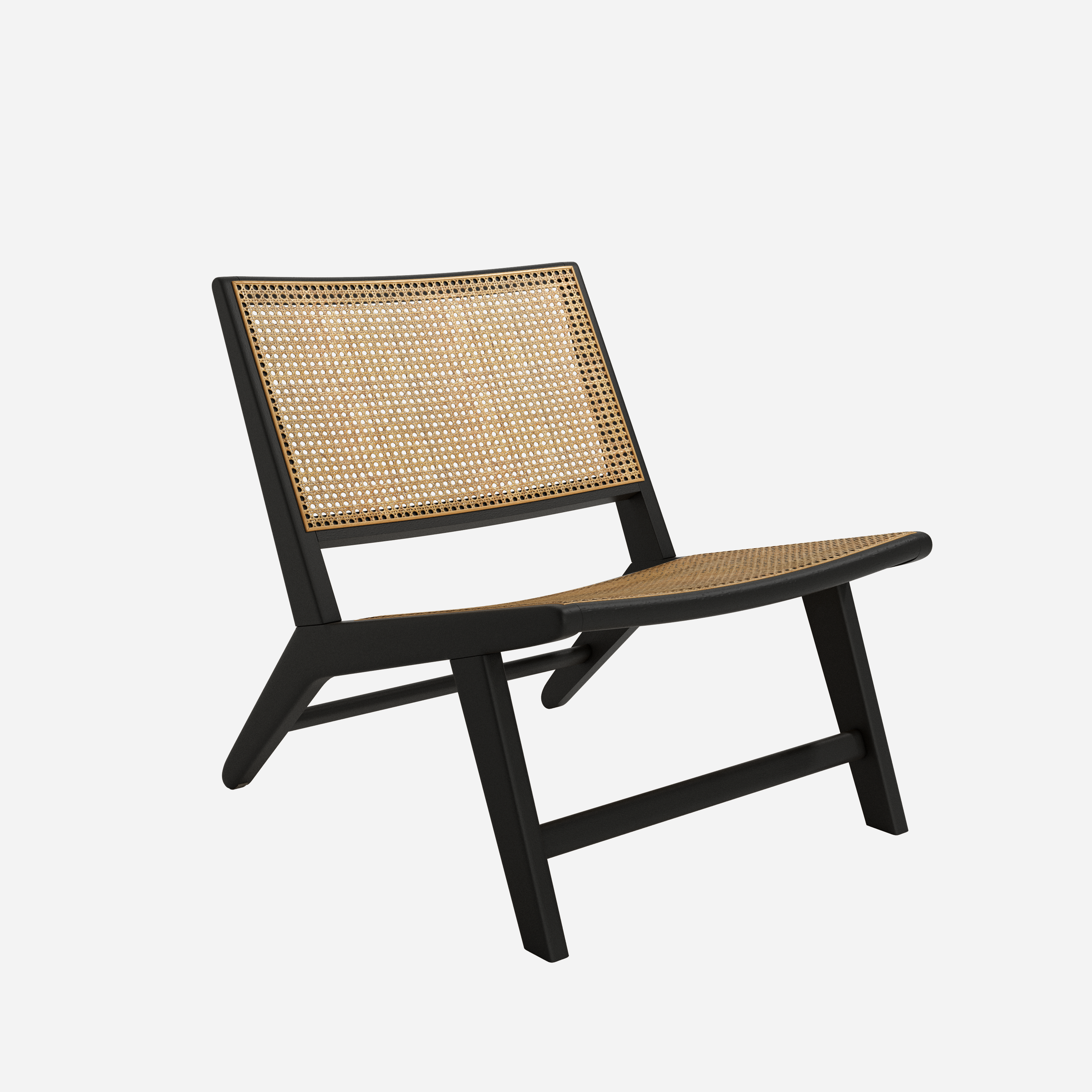 LIRIA – BUTACA FIJA MADERA Y RATÁN