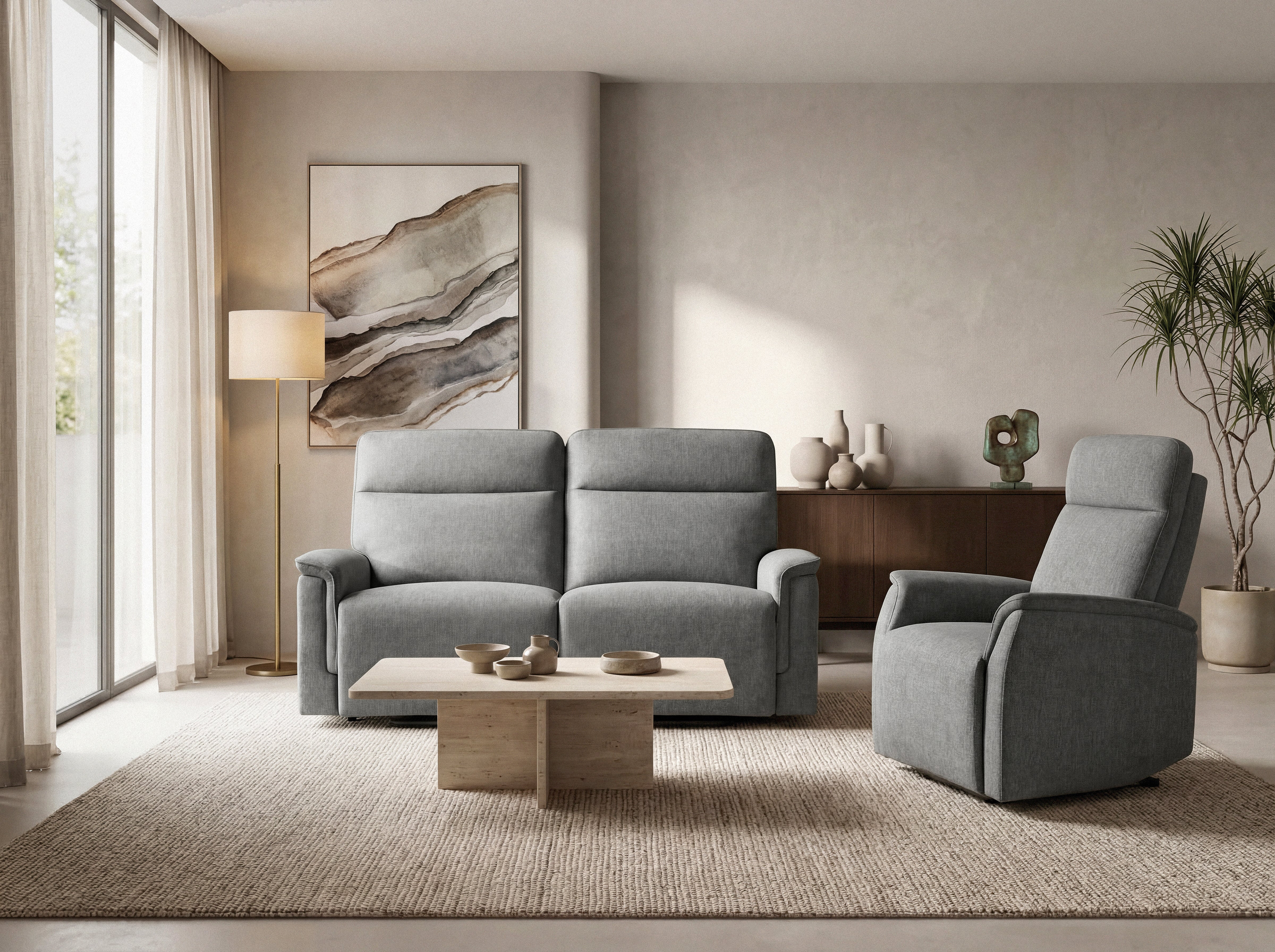 INDIGO – Sillón Relax 1 Motor + Power-Lift