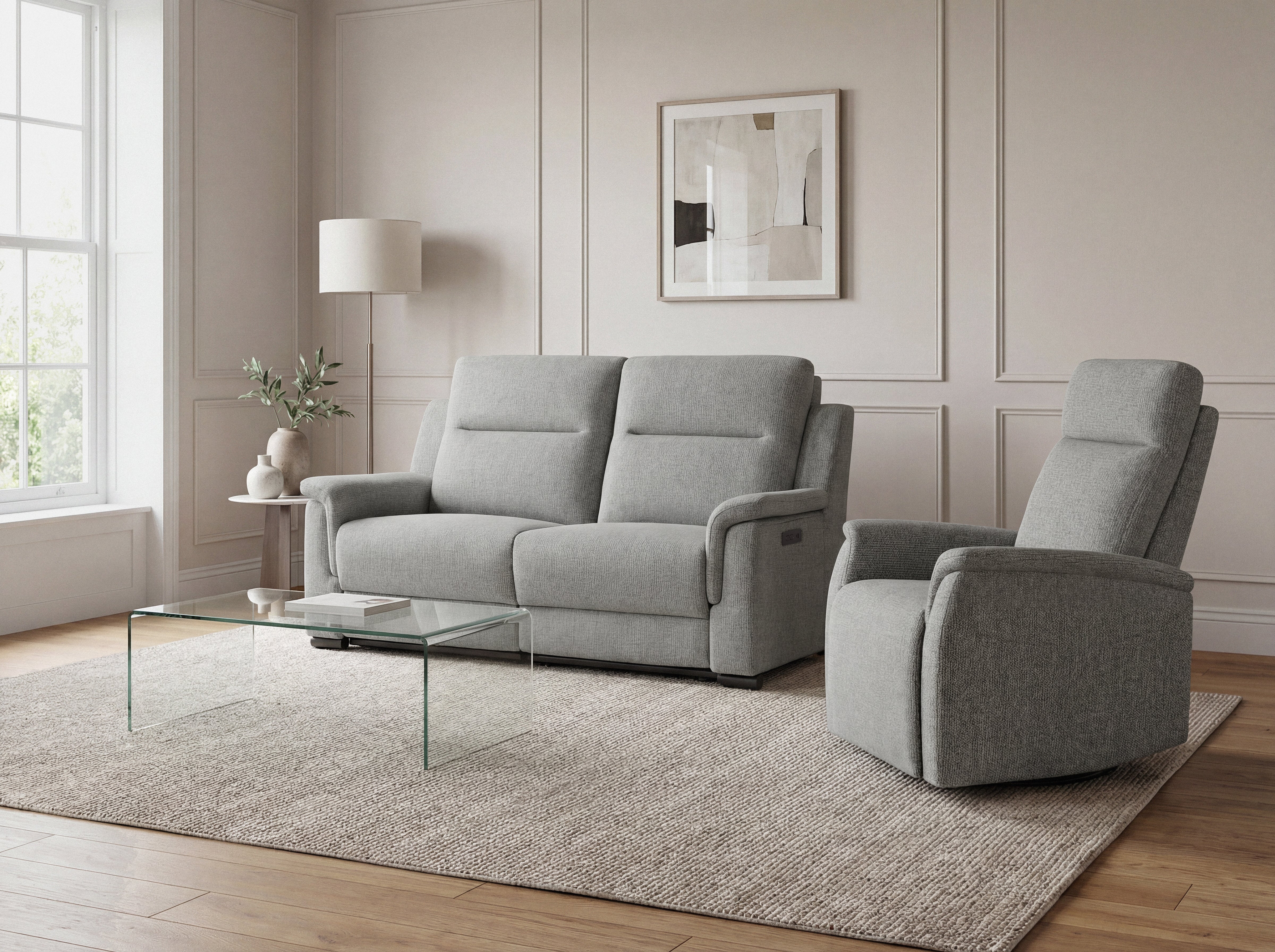 IVORY – Sillón Relax 1 Motor + Power-Lift