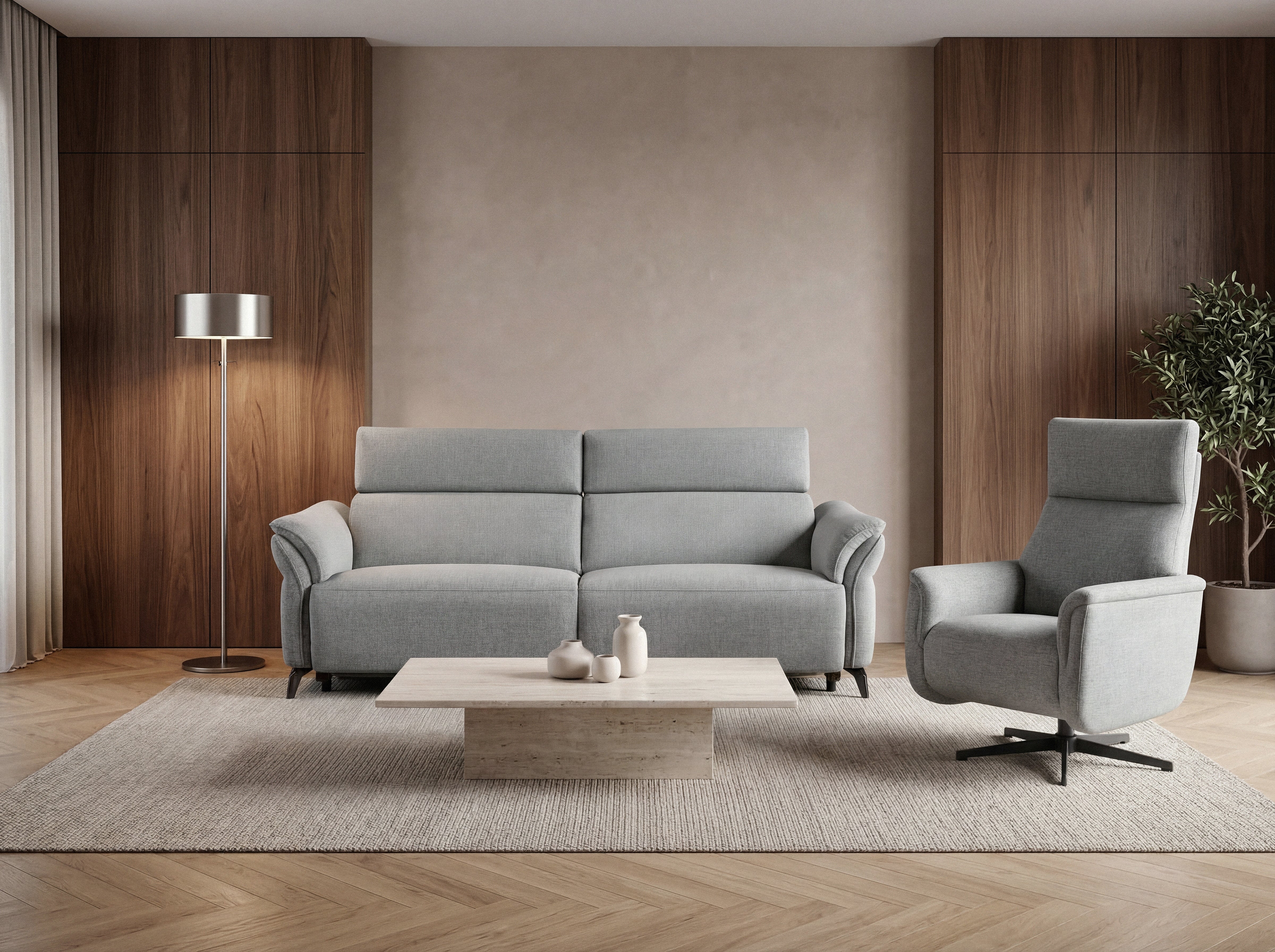 PIERO – Sillón Relax Giratorio 2 Motores